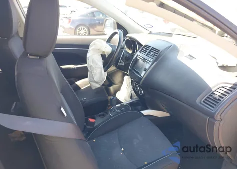 2014 Mitsubishi Outlander Sport Se from USA, damaged, VIN 4A4AP4AUXEE025743